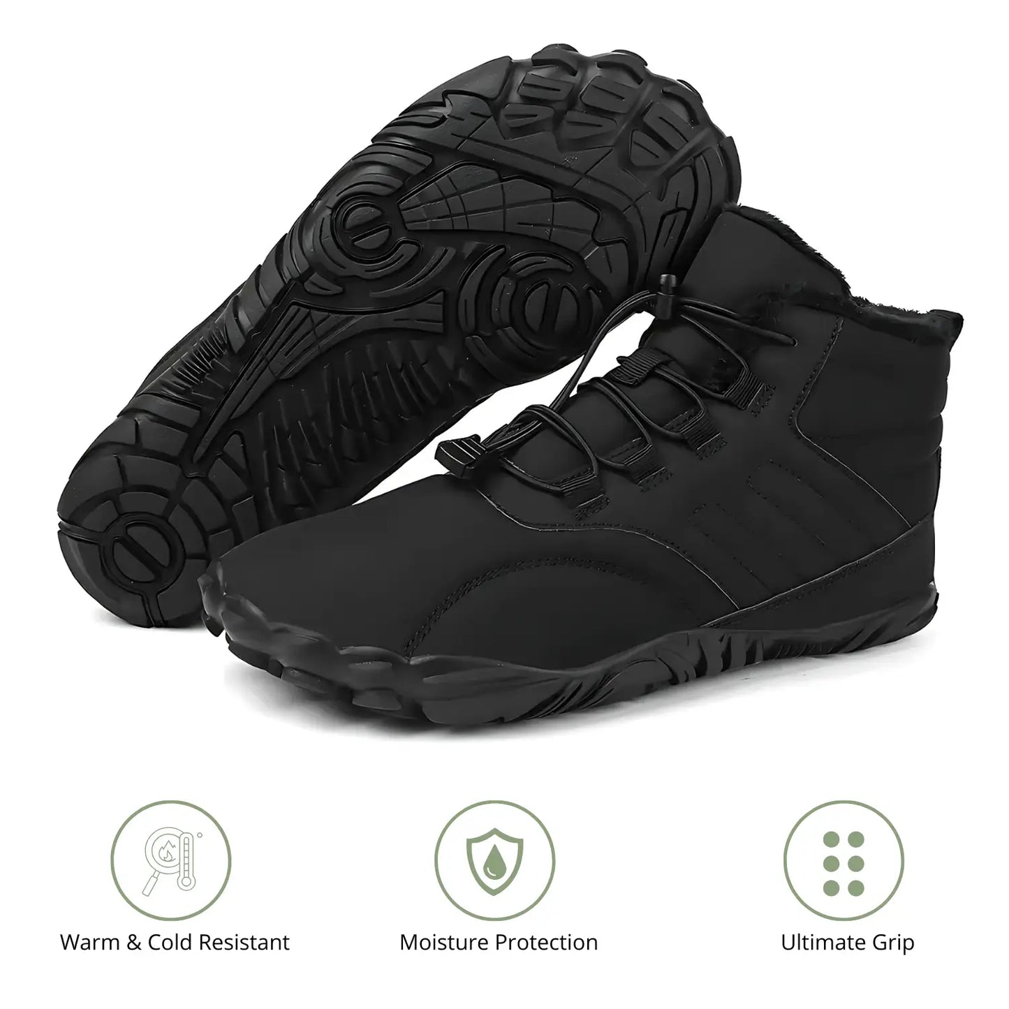 Arctic Pro - Non-Slip & Waterproof Winter Barefoot Shoes (Unisex)