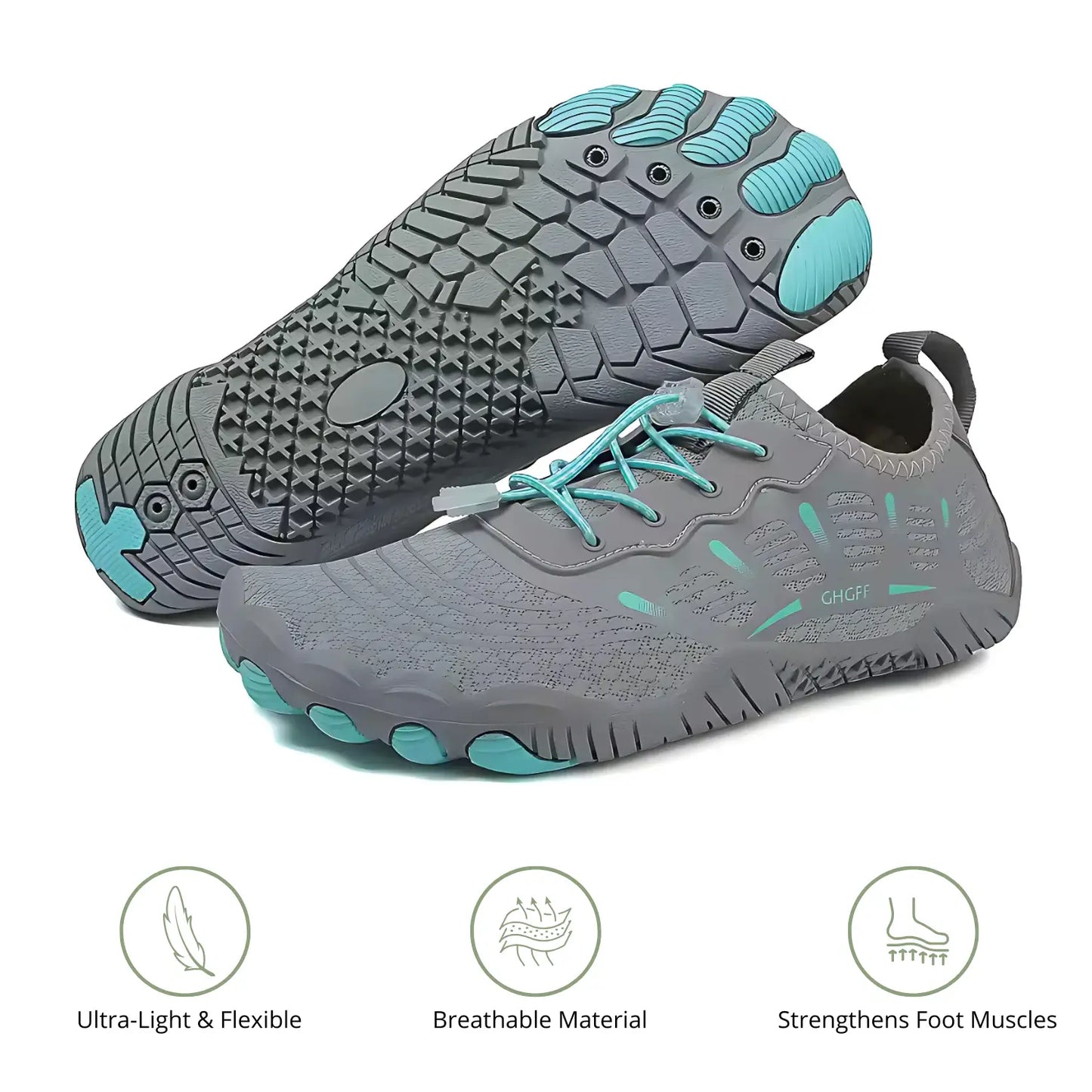 TerraFlow - Lightweight & Flexible Barefoot Shoes for Natural Comfort (Unisex)