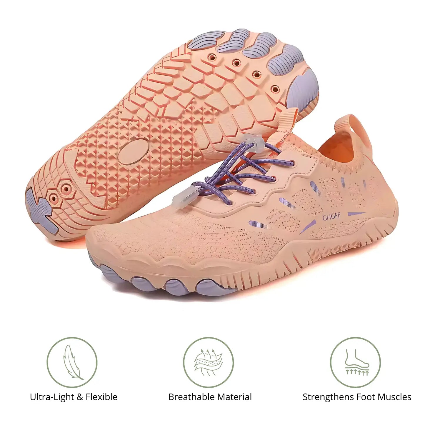 TerraFlow - Lightweight & Flexible Barefoot Shoes for Natural Comfort (Unisex)