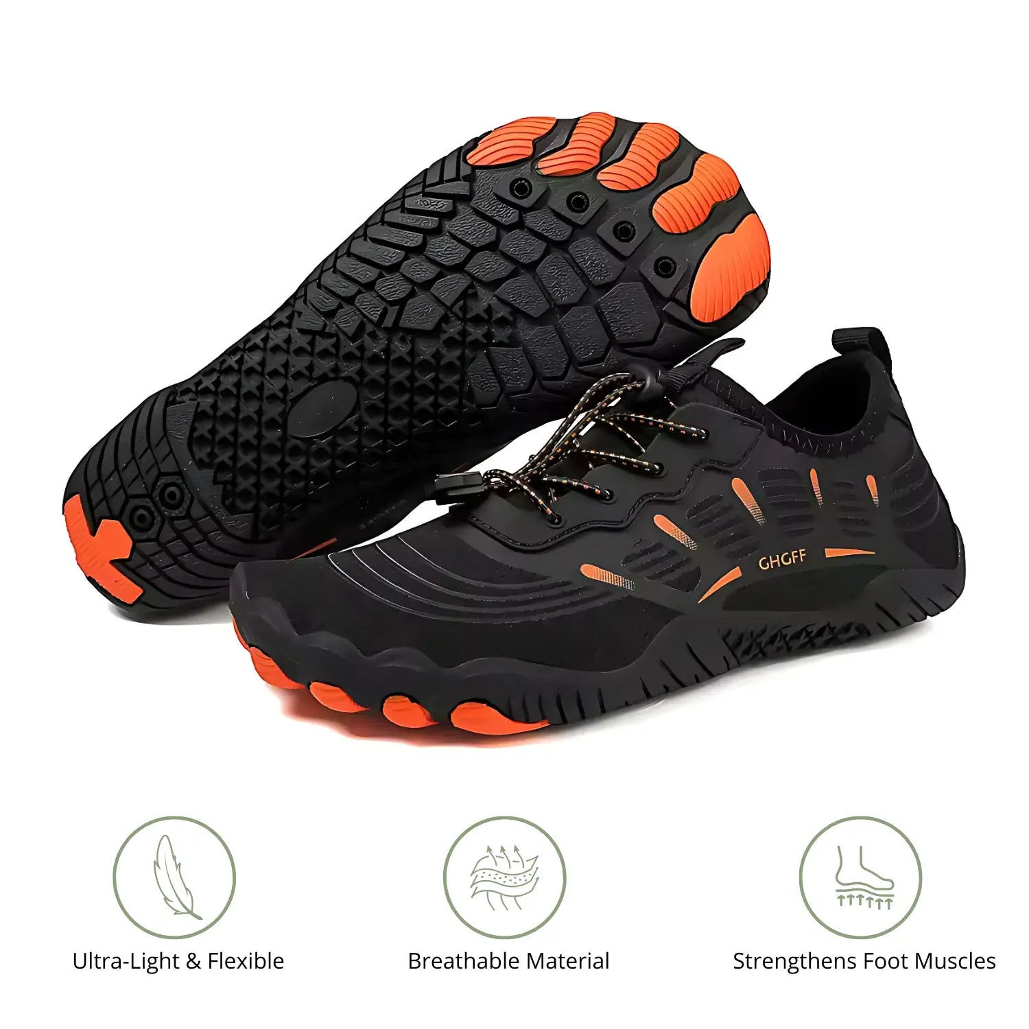 TerraFlow - Lightweight & Flexible Barefoot Shoes for Natural Comfort (Unisex)